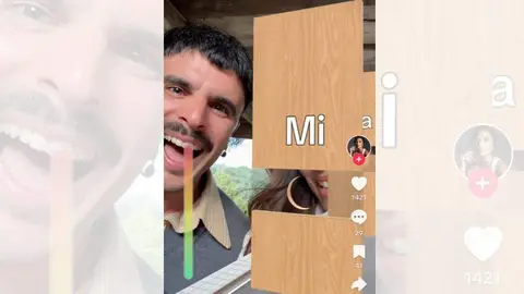 Captura de la cuenta de Tik Tok @evalongoria