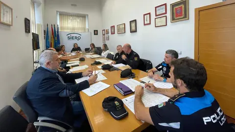 Un momento de la reuni&oacute;n de la Comisi&oacute;n Mixta de Violencia de G&eacute;nero