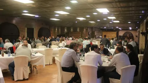 Uno de los salones del Restaurante La Campana, de Pruvia en las jornadas gastron&oacute;micas de El Desarme