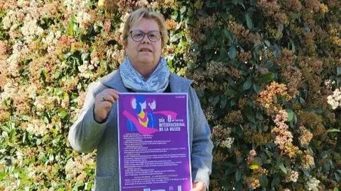 La concejala de Pol&iacute;tica de Igualdad del Ayuntamiento de Nore&ntilde;a, Pilar Cuesta