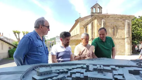 maqueta-bronce-villaviciosa-medieval