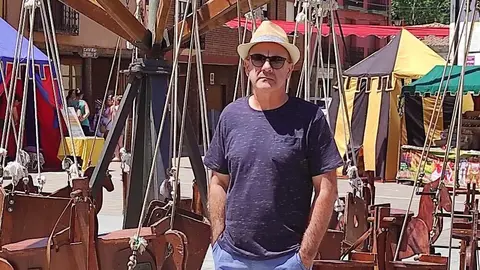 Evaristo D&iacute;az, portavoz de la Plataforma Vecinal de Arenas de Cabrales.