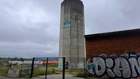 Una imagen del dep&oacute;sito de agua de La Fresneda