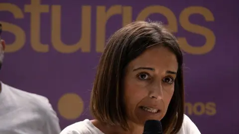 La concejal de Podemos en Siero, Silvia T&aacute;rano