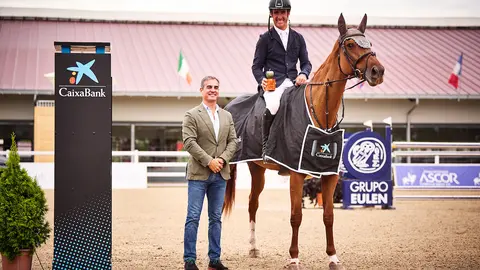 Pello Elorduy, portagonista del Trofeo Caixabank (Foto de Manuel Queimadelos/Oxer Sport/Quality Sport Images)