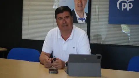 El presidente del Partido Popular de Llanera, Silverio Arg&uuml;elles