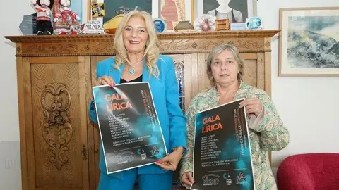 Aurora Cienfuegos, concejala de Cultura e Isabel Gonz&aacute;lez, dir.a Fundaci&oacute;n Municipal de Cultura.