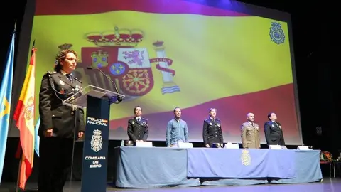 La Polic&iacute;a Nacional de Siero celebr&oacute; su festividad de los &Aacute;ngeles Custodios