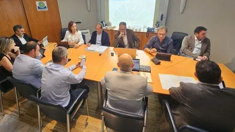 Consejo de Cogersa celebrado ayer.