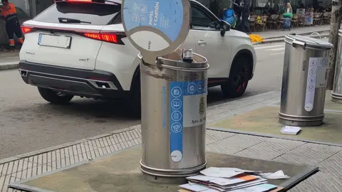 Reciclar se est&aacute; convirtiendo en un deporte de riesgo en Siero
