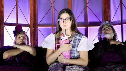 Una escena de la obra Los colores del miedo, de Maliayo Teatro.