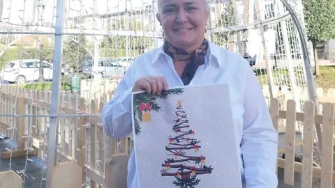 La alcaldesa de Llanera, Eva Mar&iacute;a P&eacute;rez