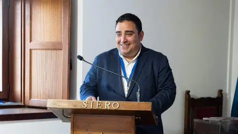 El concejal del Partido Popular de Siero, Javier Mateus