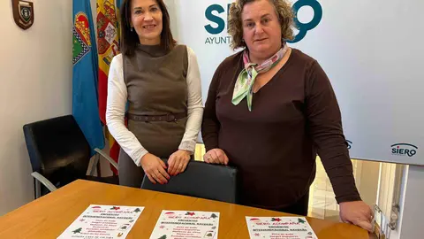 Las concejalas durante la presentaci&oacute;n de la actividad
