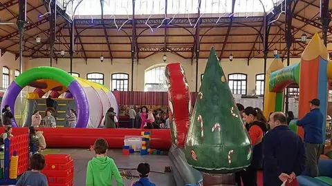 Imagen de archivo del Sal&oacute;n de la Navidad de Villaviciosa.