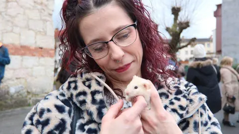 Las mascotas fueron bendecidas en la explanada de la iglesia de San F&eacute;lix