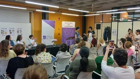 Acto del Instituto de la Mujer celebrado en Villaviciosa el pasado junio.