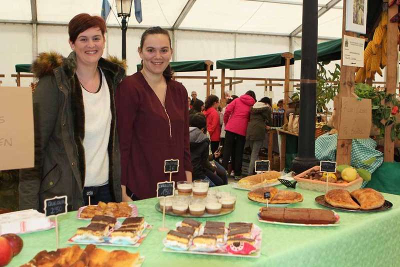 muestra de dulces de castana