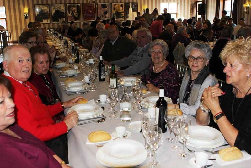 comida homenaje en la finca villa maria