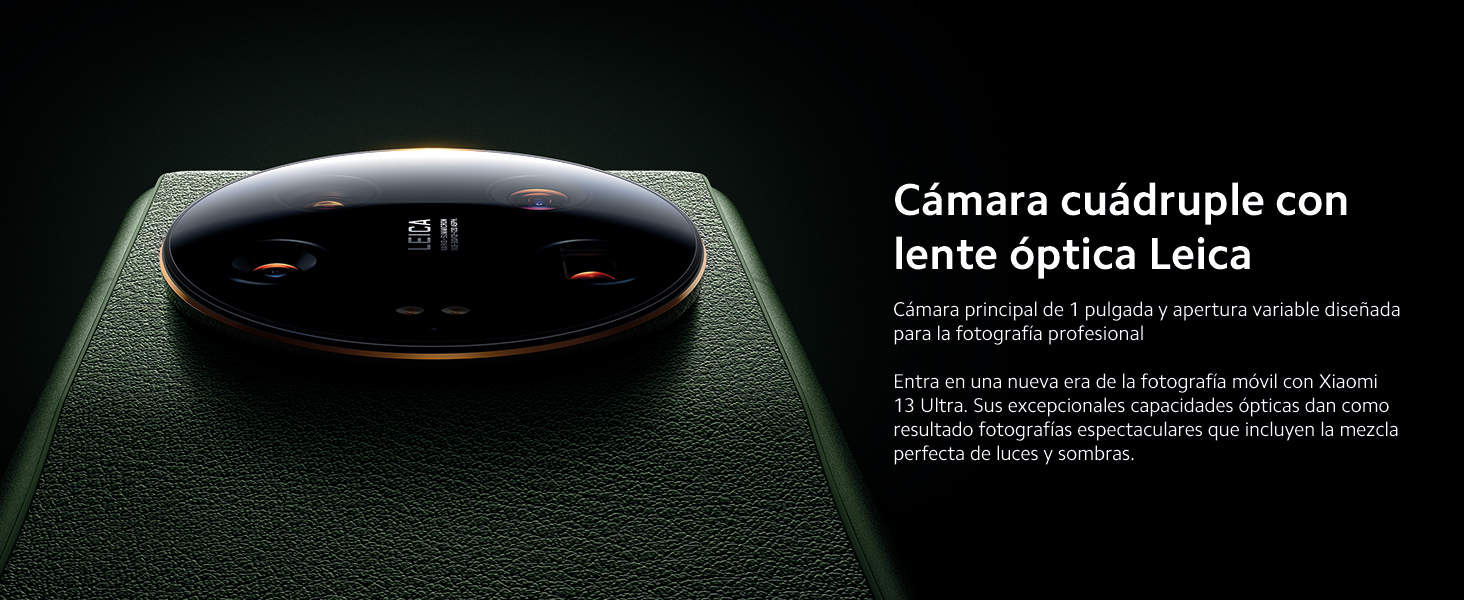 Xiaomi 13 Ultra Leica Camara cuadruple