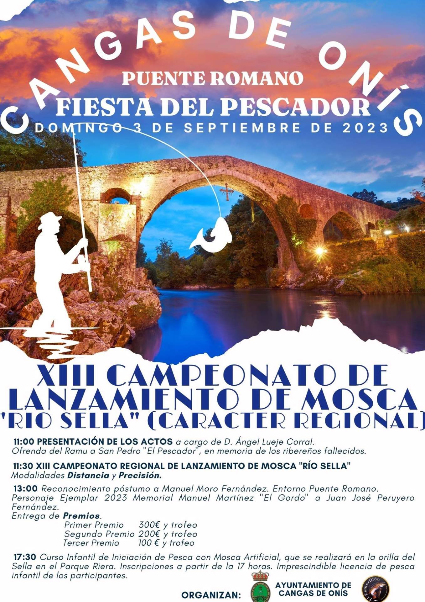 Cartel de la Fiesta del Pescador 2023.