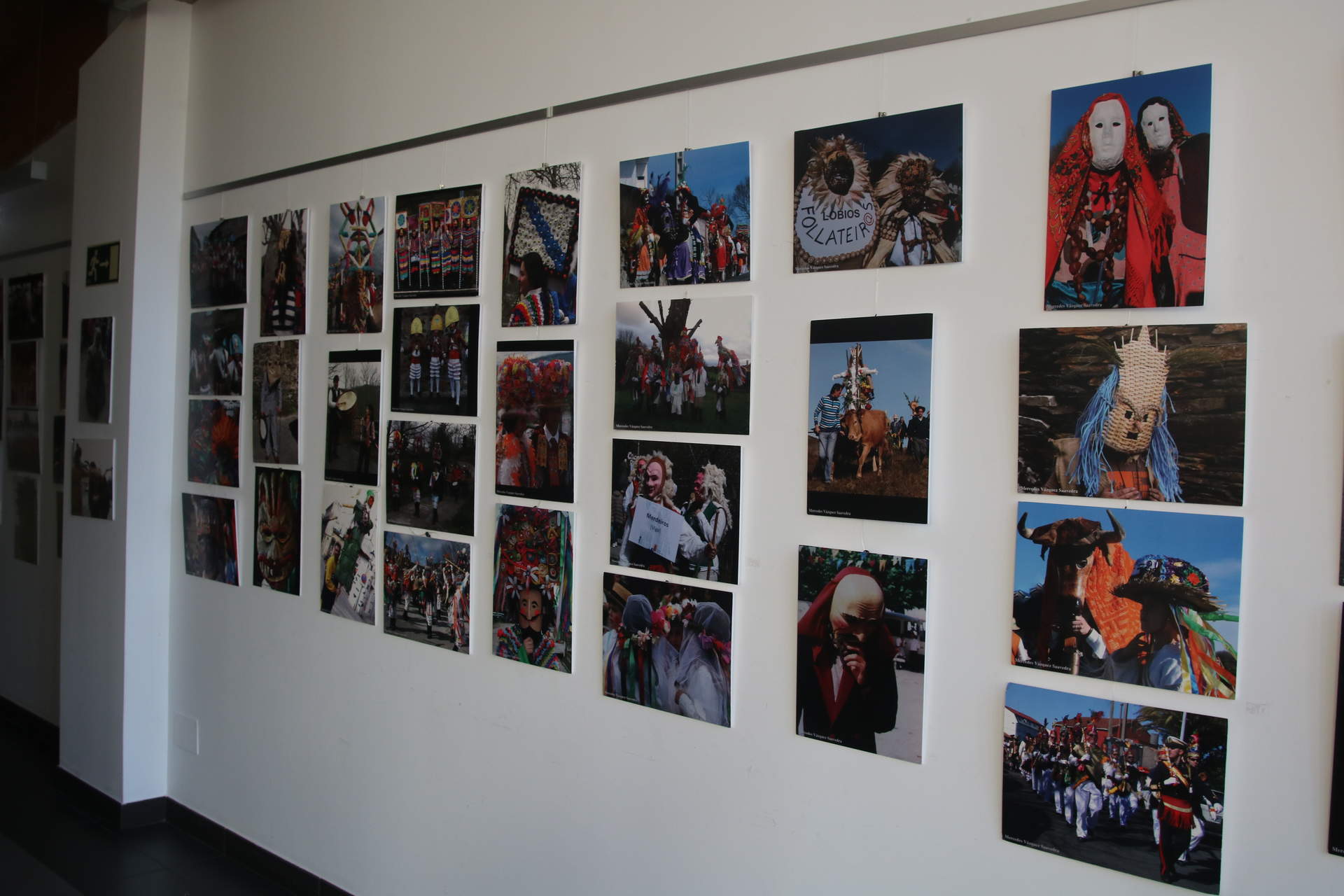 Una pequeña muestra de las fotografías que componen la exposición