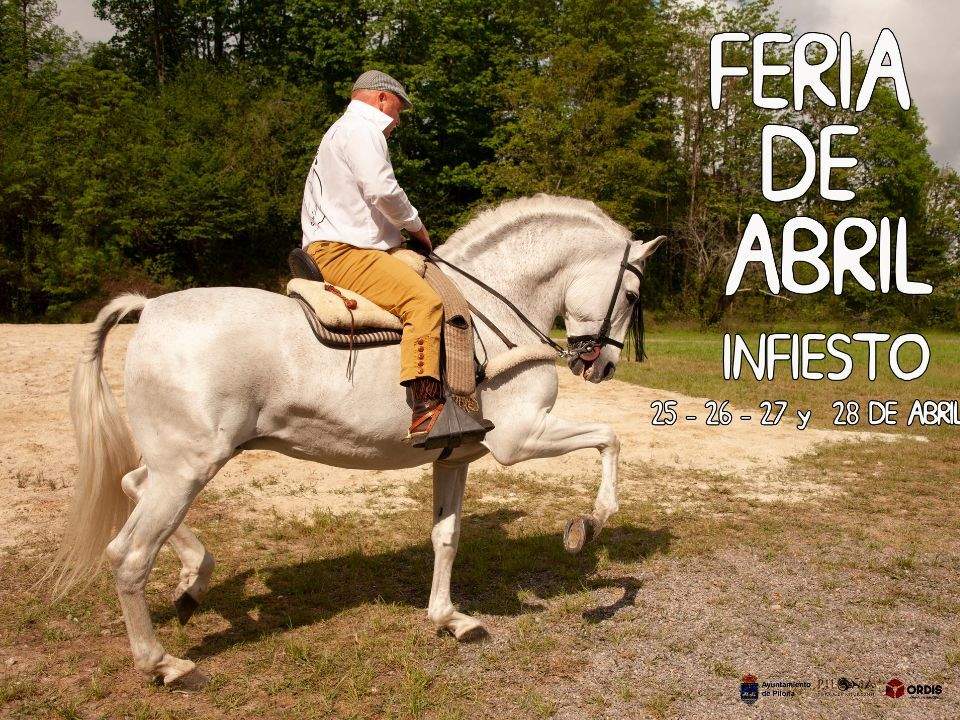 Cartel Feria de Abril de Infiesto 2024.
Ayuntamiento de Piloña