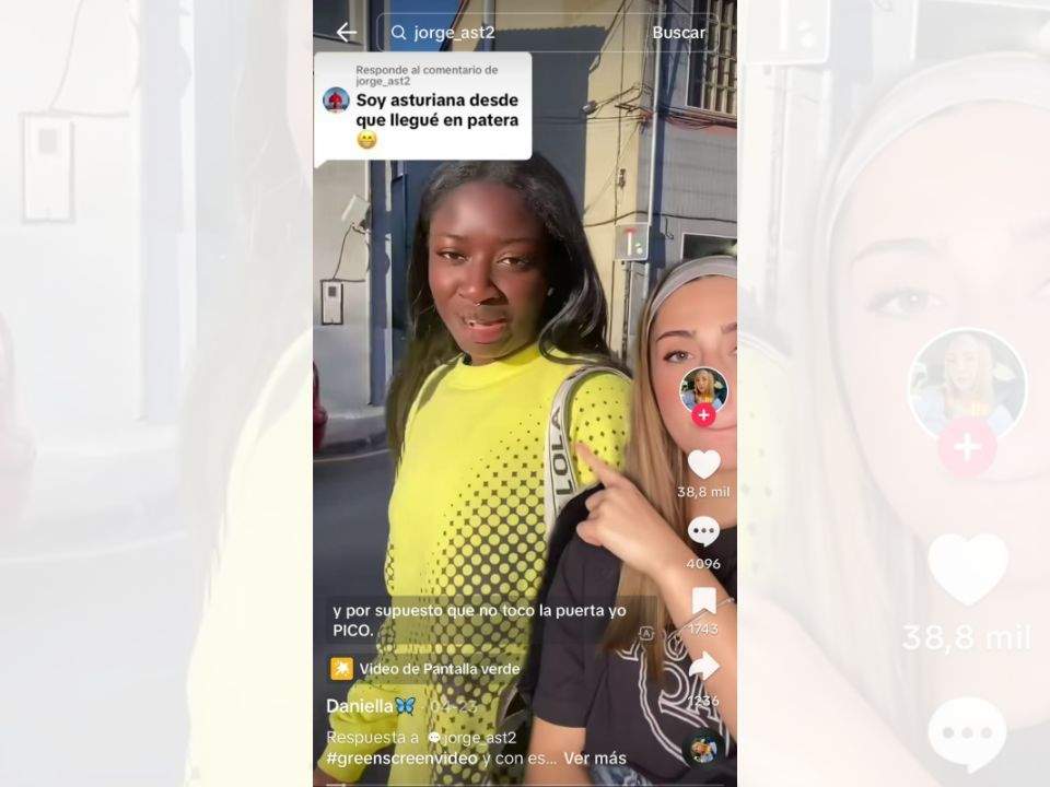 Vídeo de Tik Tok.
@daniellalumbreross