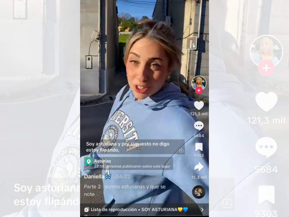 Vídeo de Tik Tok.
@daniellalumbreross