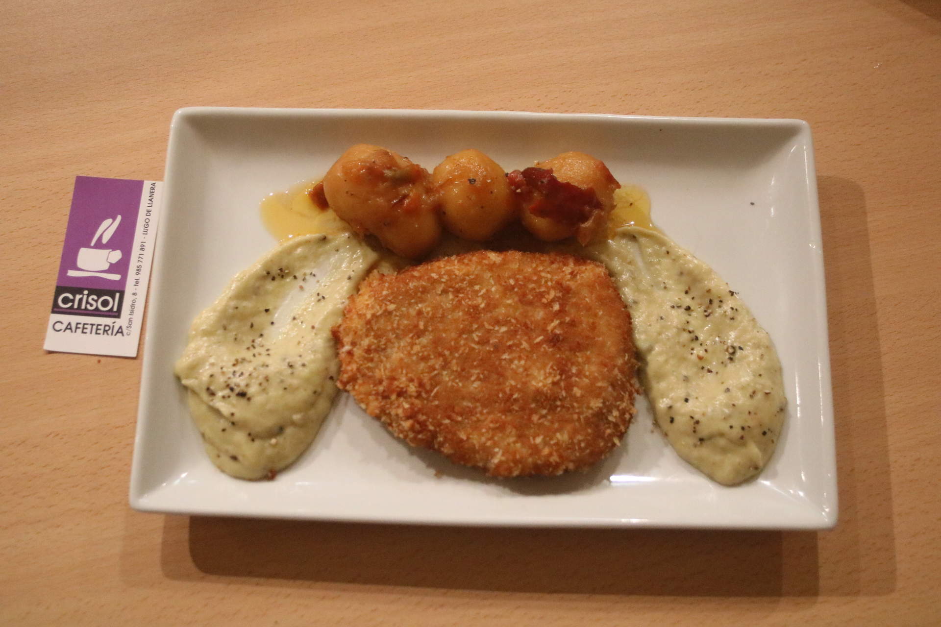 K-Chopín a la  Pimienta, del restaurante Crisol