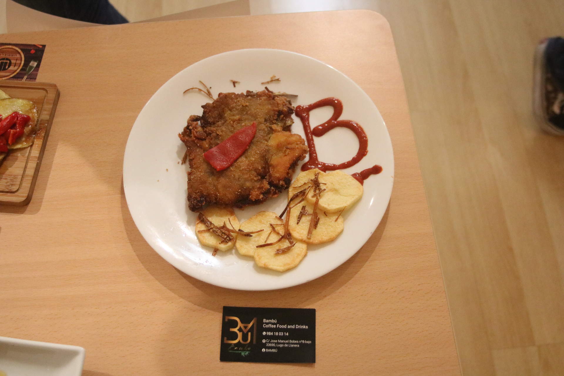 Bambú, de Lugo con Cachopo Bambú