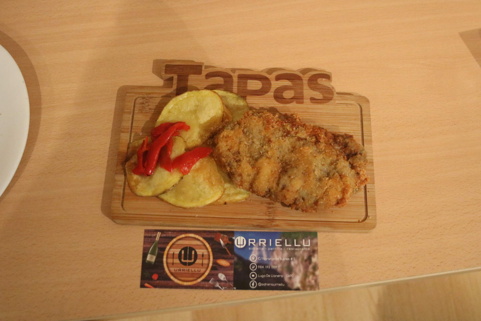 Cachopo Urriellu, de la Sidrería Urriellu, de Lugo