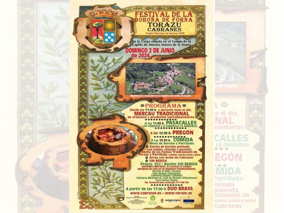 Festival de la Boroña de Forna en Cabranes.
Ayuntamiento de Torazo