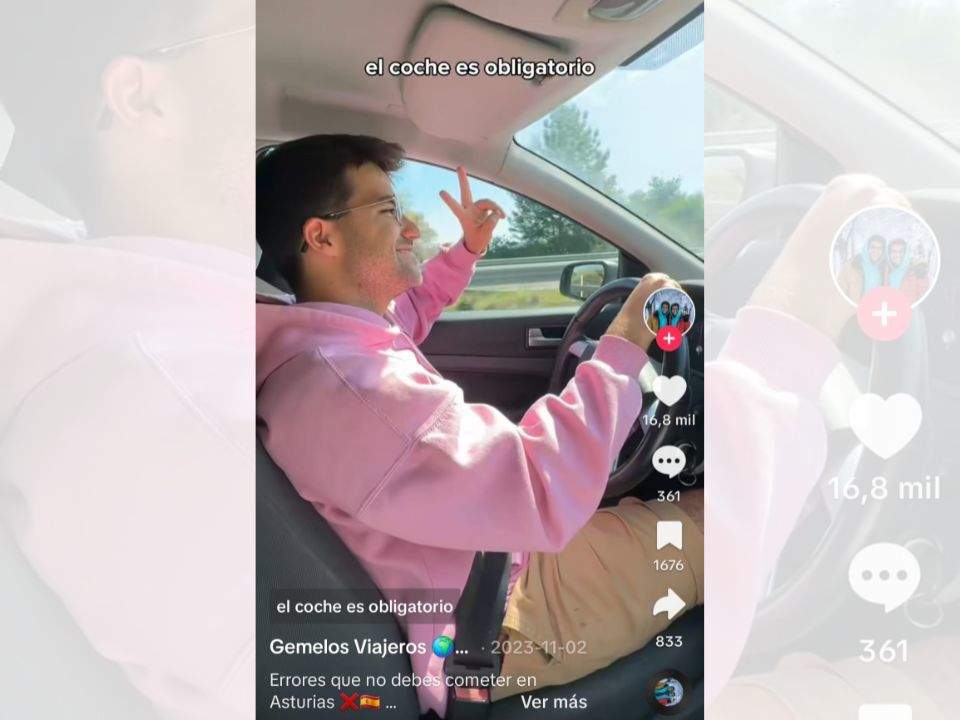 Captura del vídeo de Gemelos Viajeros.
@gemelosviajeros