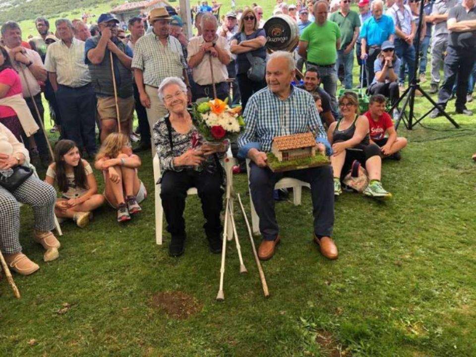 Homenaje a pastores de los Lagos de Covadonga