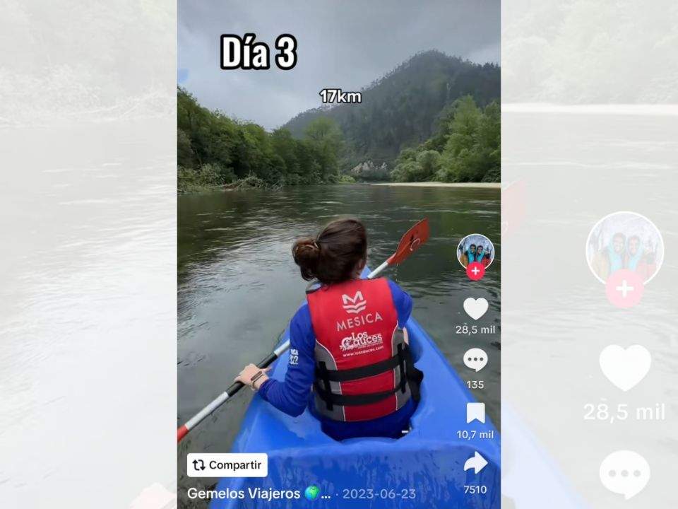 Captura del vídeo de @GemelosViajeros