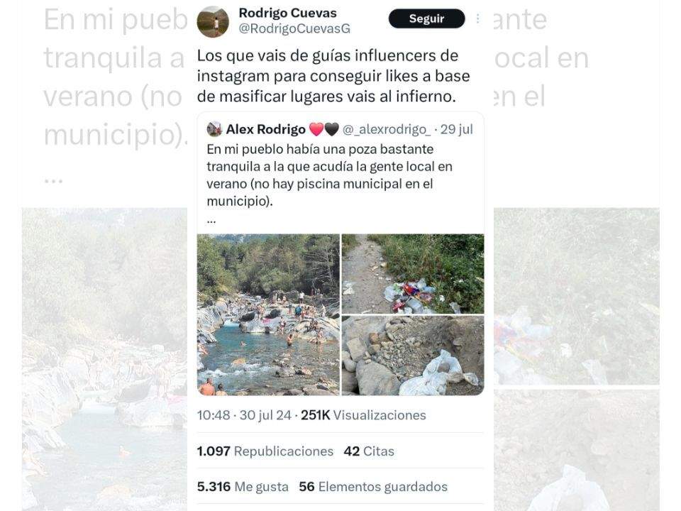 Captura del tuit de Rodrigo Cuevas.
@RodrigoCuevasG