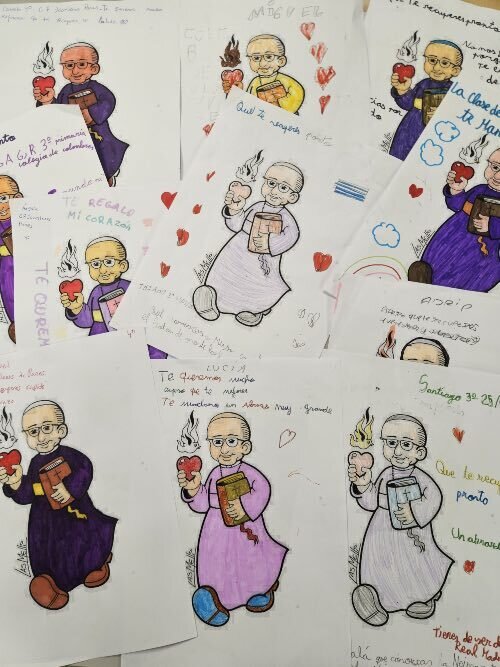 dibujos-papa-colegios-ribadedeva-penamellera