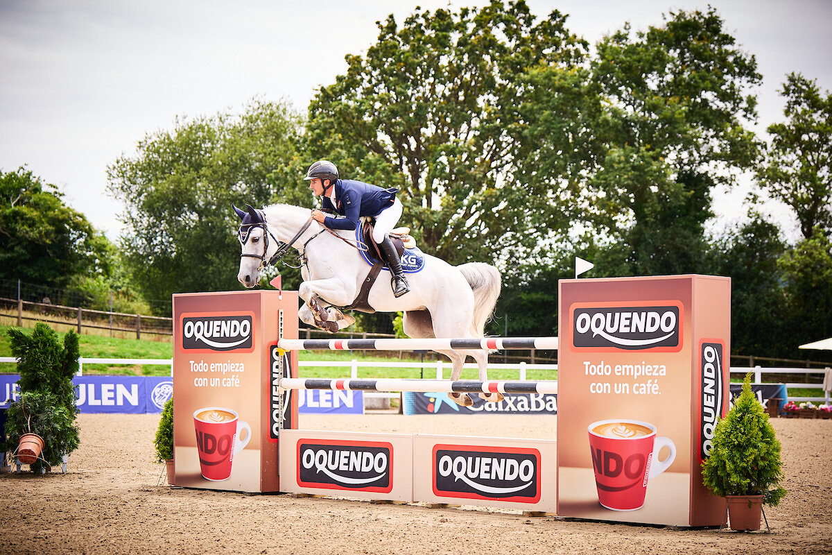Álvaro González de Zárate, vencedor del Trofeo Oquendo (Foto de Manuel Queimadelos/Oxer Sport/Quality Sport Images)