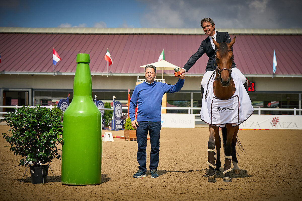Jesús Garmendia, vencedor del Trofeo Foncueva (Foto de Manuel Queimadelos/Oxer Sport/Quality Sport Images)
