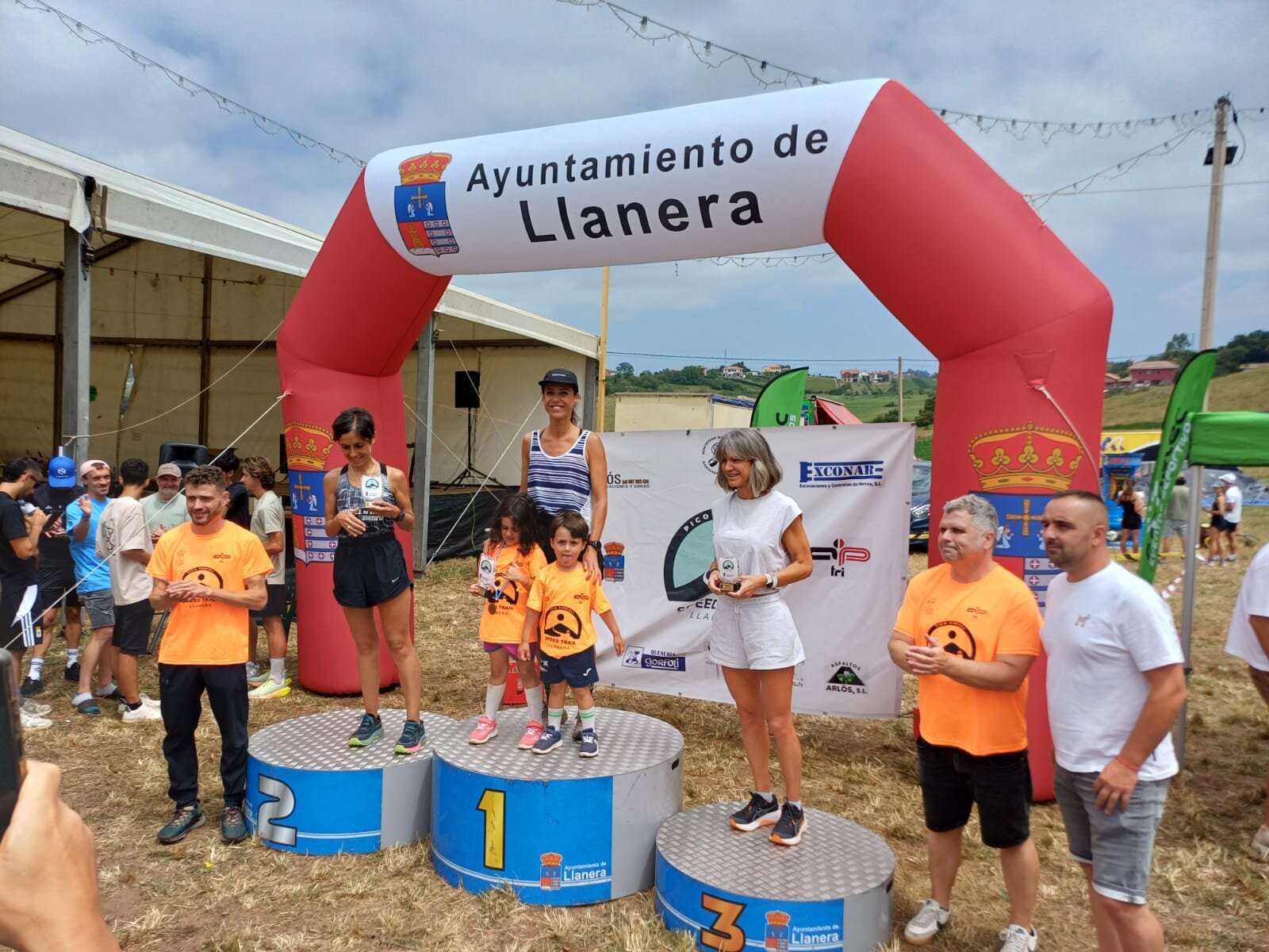 Las vencedoras en categoría femenina