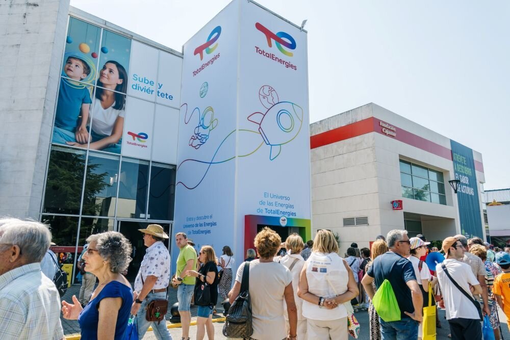 Pabellón de TotalEnergies en FIDMA