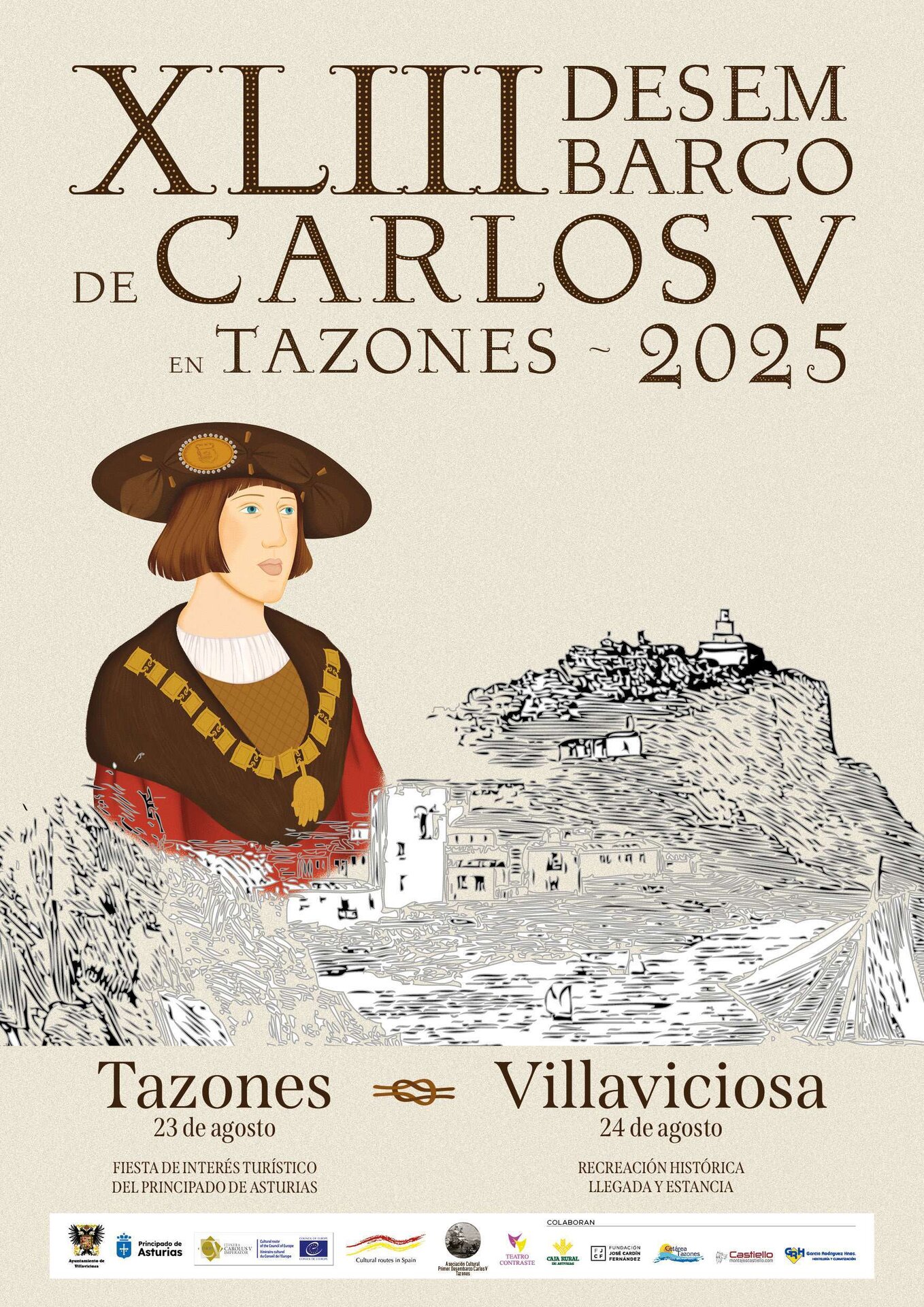 Cartel Tazones 2025 V01