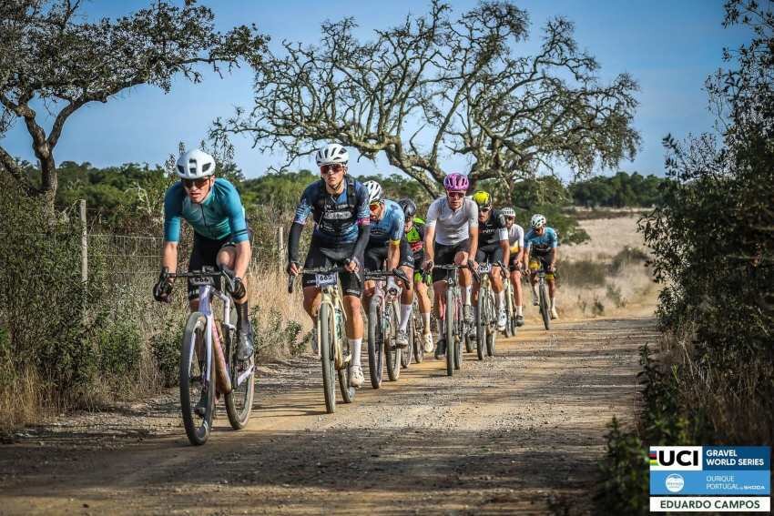 Copa del Mundo de Gravel en Alentejo, Portugal. Diego Llosa con el n 665 2.