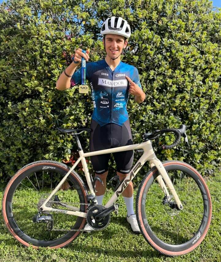 Diego Llosa tras lograr el  8º puesto en la UCI World Gravel Cup celebrada el pasado 29 de marzo