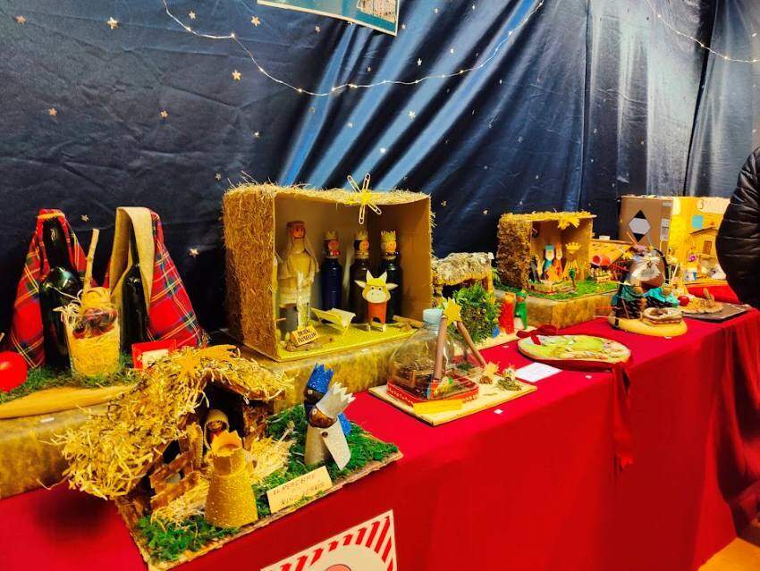 Belenes del Colegio San Rafael ubicados en la Casa de los Hevia.