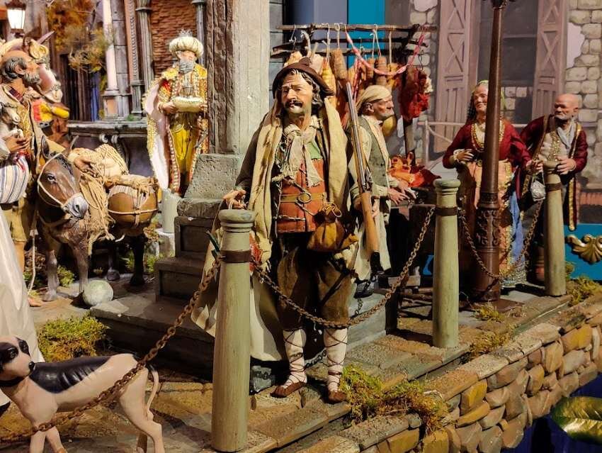 Detalle del Belén Napolitano.