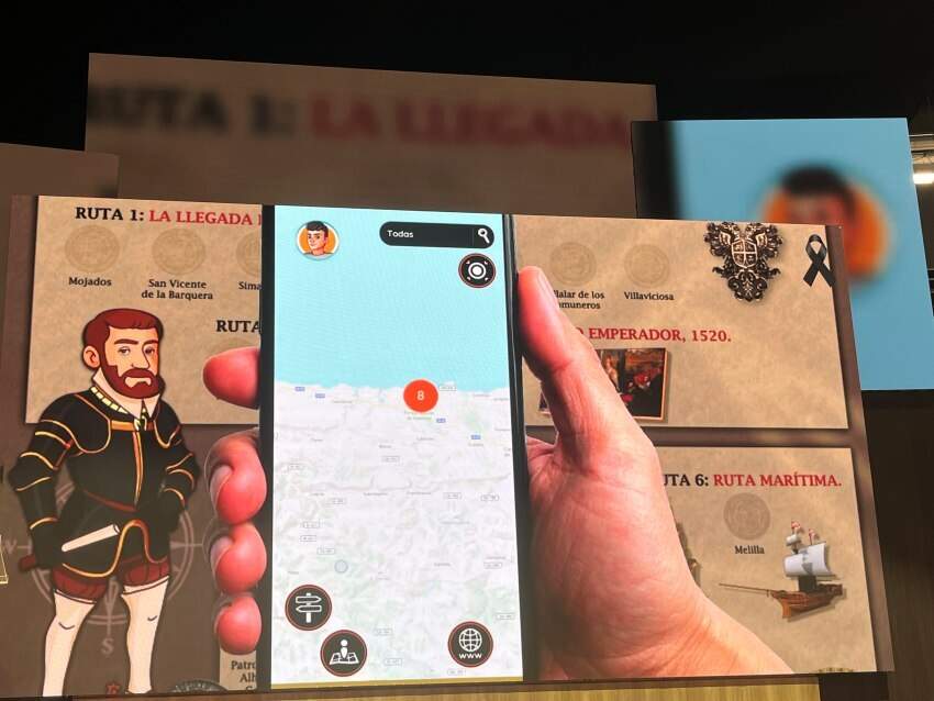 Imagen de las Rutas Carlos V Game.
