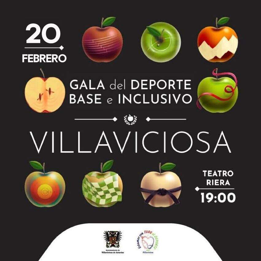 Cartel II Gala del Deporte Base e Inclusivo.