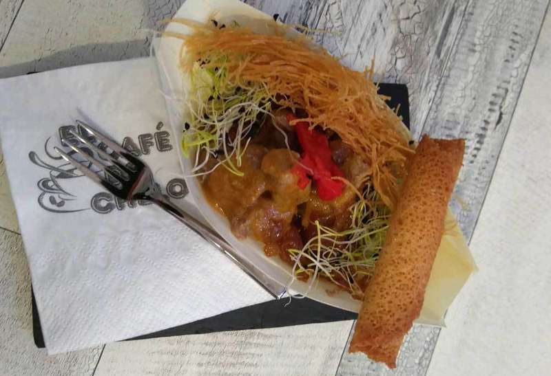 pincho de El Caf&eacute; de Chelo de Nore&ntilde;a